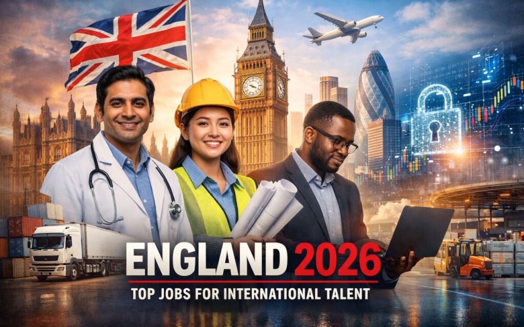England 2026: Top Career Opportunities & Jobs for International Talent