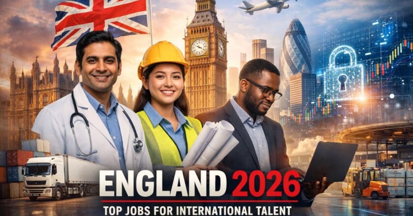 England 2026: Top Career Opportunities & Jobs for International Talent